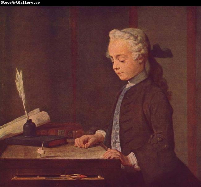 Jean Simeon Chardin Boy with a Top